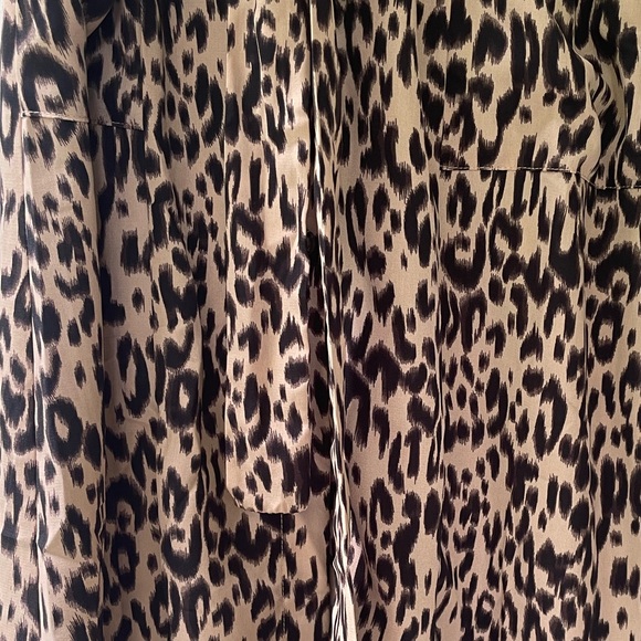 Leopard Print Ruffled Maxi Dress - Picture 5 of 6